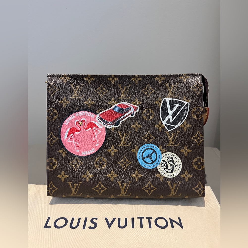 Louis Vuitton Monogram World Tour Toiletry Pouch
